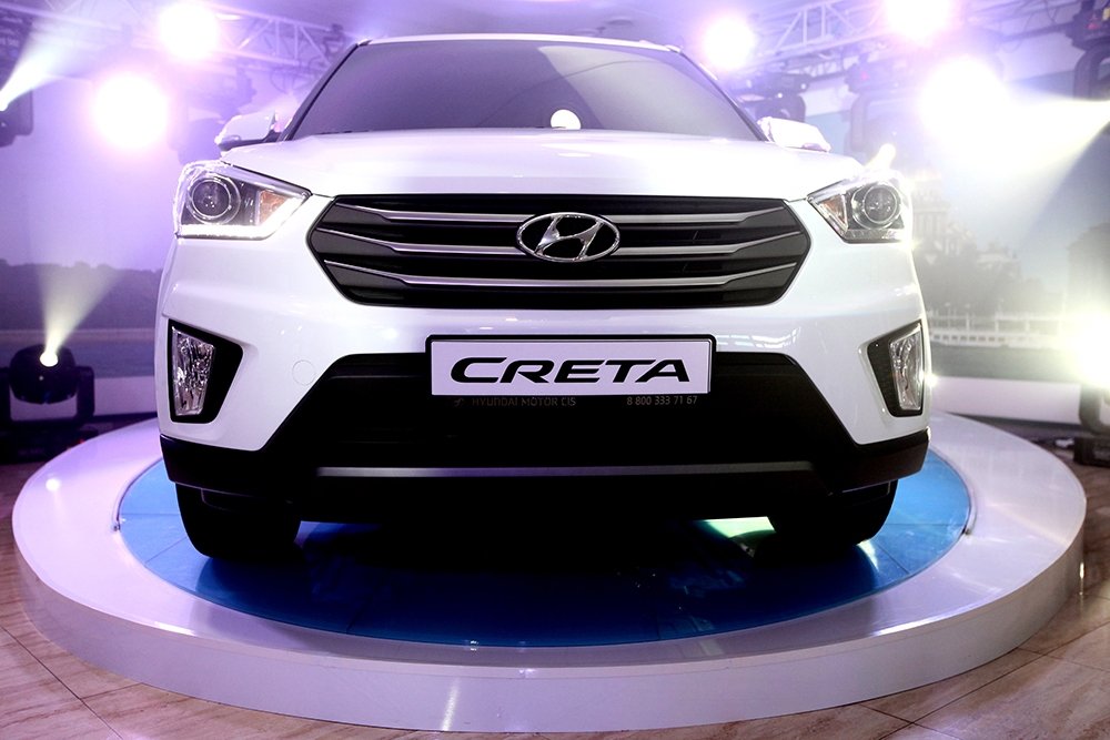 Hyundai в 2016 году выпустит в России 20 тысяч кроссоверов Creta