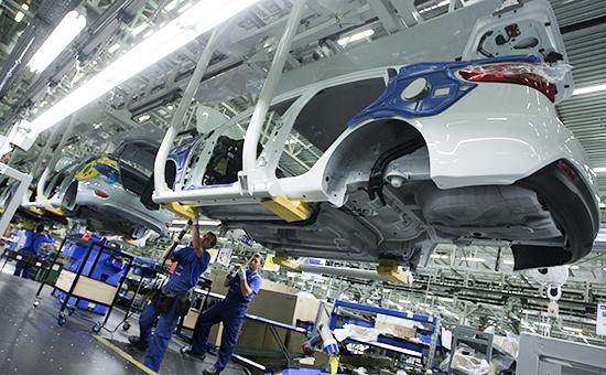 Производство автомобилей Hyundai на заводе «Хендэ Мотор Мануфактуринг Рус» в Петербурге