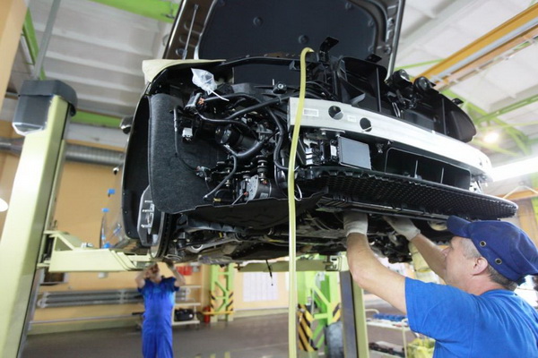 В Калининграде началось производство нового Kia Quoris