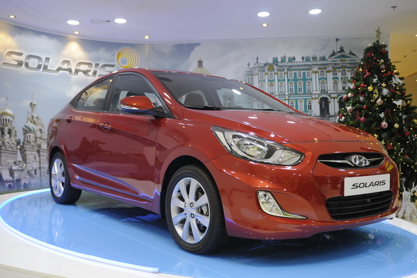 Hyundai Solaris стал самым востребованным автомобилем в России